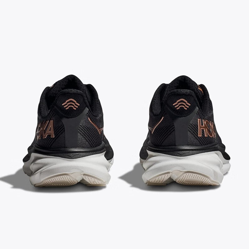 HOKA ONE ONE Clifton 9 Black trendy men's and women's running shoes and training shoes