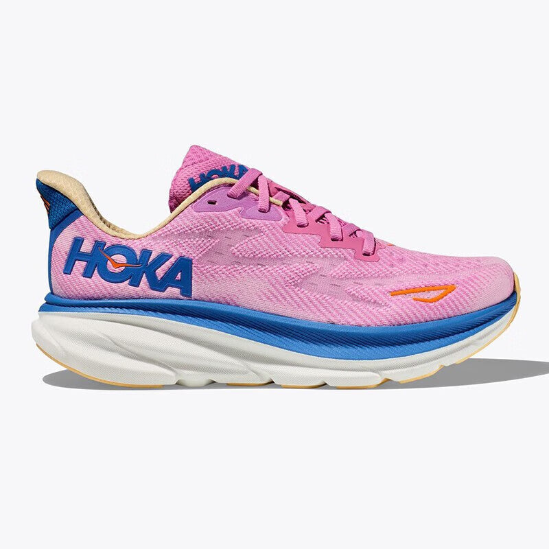 HOKA ONE ONE Clifton 9 Purple Trendy Men's and Women's Running Shoes and Training Shoes