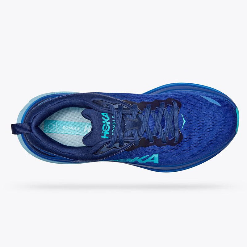HOKA ONE ONE Bondi 8 Dark blue outdoor men's and women's running shoes training shoes