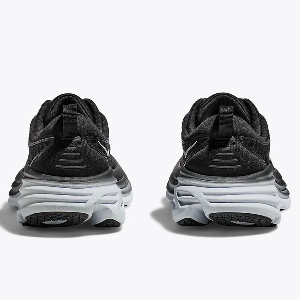 HOKA ONE ONE Bondi 8 Black-white outdoor men's and women's running shoes training shoes