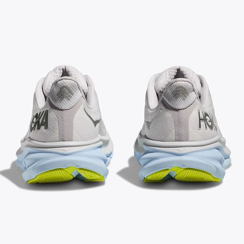 HOKA ONE ONE Clifton 9 Cloud Gray Cushioned Men's and Women's Running Shoes Training Shoes