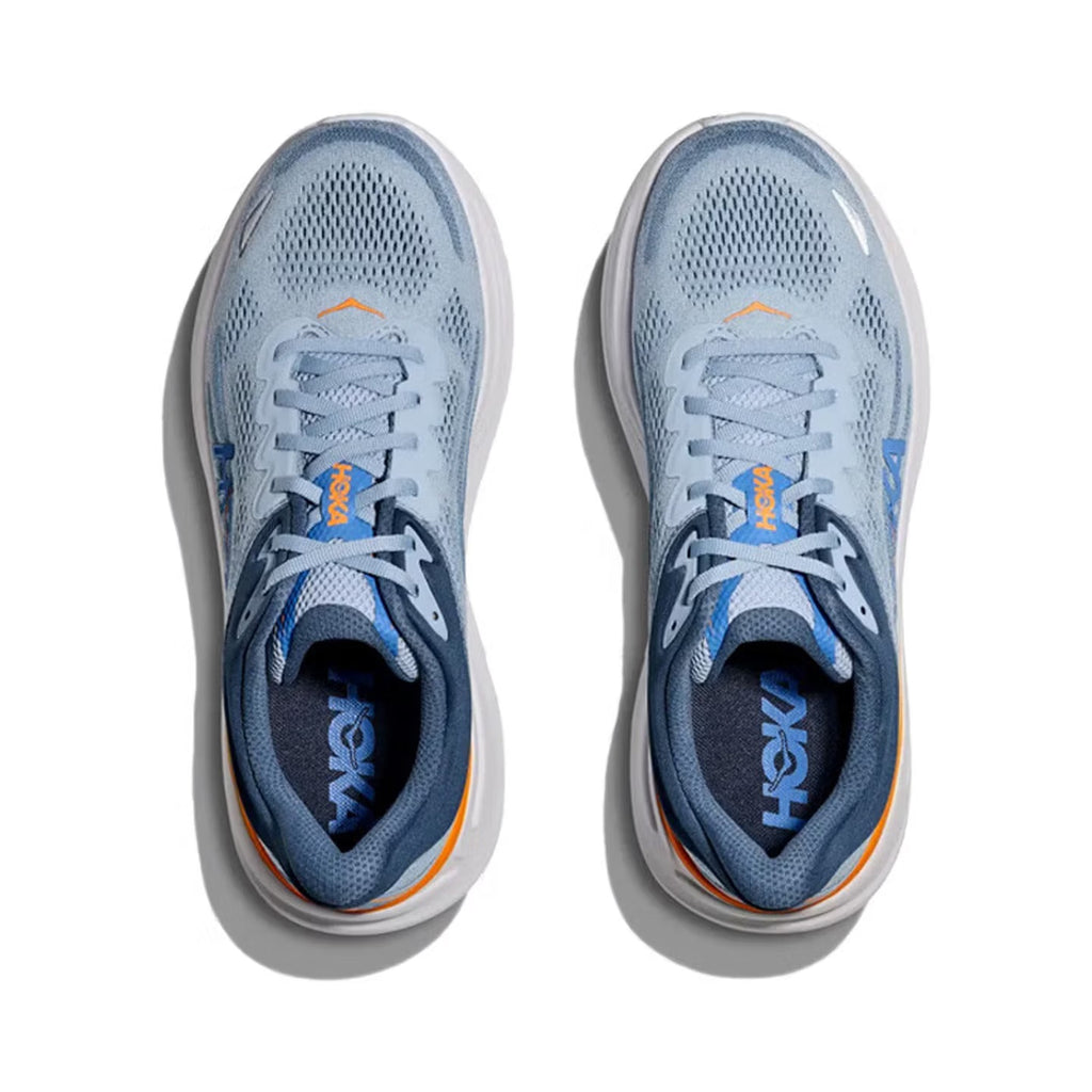 HOKA ONE ONE Bondi 9 Denim Blue Cushioned Men's and Women's Running Shoes Training Shoes