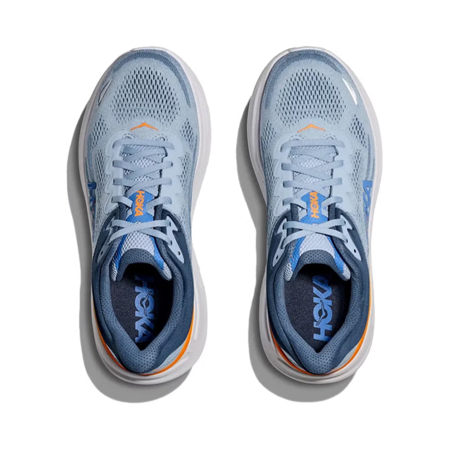 HOKA ONE ONE Bondi 9 Denim Blue Cushioned Men's and Women's Running Shoes Training Shoes