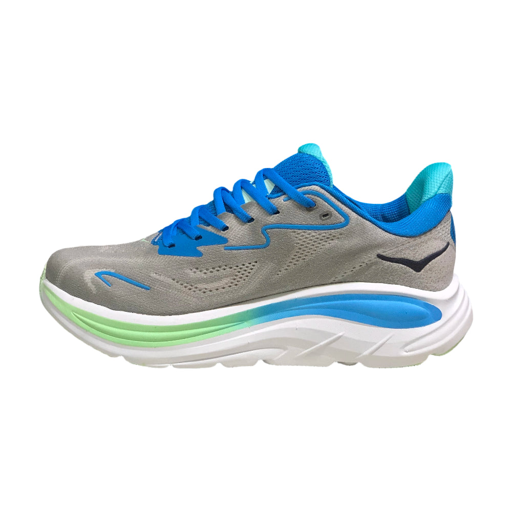 HOKA ONE ONE Clifton 10 Gray-blue Anti-slip All-terrain Men's and Women's Running Shoes Training Shoes