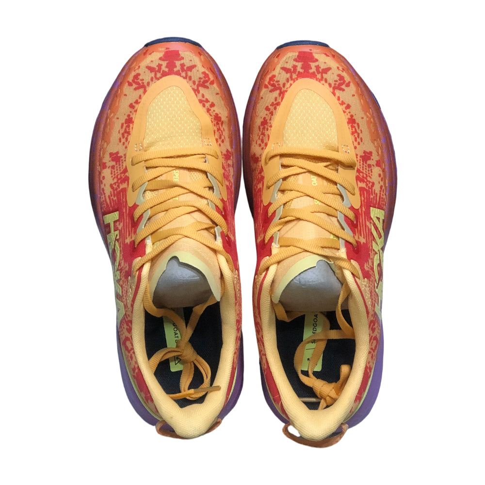 HOKA ONE ONE SPEEDGOAT 6 Grip Durable Men's and Women's trail running shoes - Orange